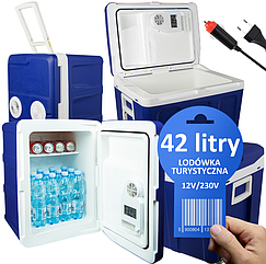 Автохолодильник компресорний Blow 12В 230В 42л (Польща)