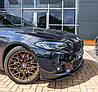 Спліттер BMW F10 M-Sport елерон тюнінг обвіс (V4), фото 3