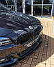 Спліттер BMW F10 M-Sport елерон тюнінг обвіс (V4), фото 5