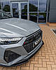 Сплітер Audi RS7 C8 тюнінг губа обвіс елерон (V1), фото 3