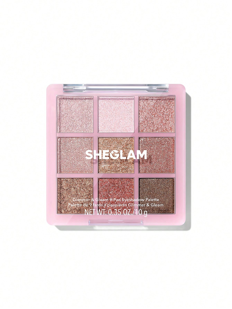 Палітра тіней для повік Sheglam 9-Pan Eyeshadow Palette - Glimmer & Gleams, фото 1