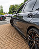 Пороги BMW G20 M Sport елерон тюнінг обвіс (V2), фото 5