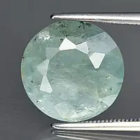 7.75 кт. Природний великий аквамарин 12.7 мм.