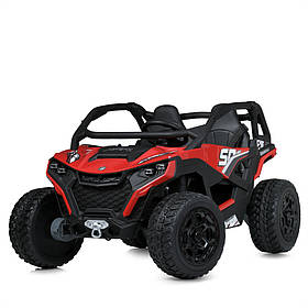 Дитячий електромобіль Джип M 6075EBLR-3(24V) 4WD повний привід Червоний