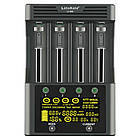 Універсальний інтелектуальний зарядний пристрій LiitoKala Lii-600 EU для акумуляторів + автомобільний кабель, фото 2