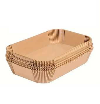 Пергаментні форми для аерогрилю духовки мультипечі 22/14см 100 штук в упаковці SAM-100G