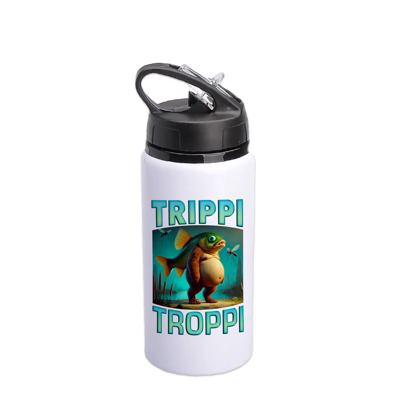Пляшка для води з друком "Trippi Troppi" (28810), фото 1