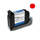 Червоний краплеструменевий картридж тип A 12.7 мм підвищена адгезія швидкосохнучий Ukrmark червоні чорнила