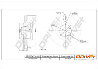 DP1010.11.0769 Drive+ - Тормозной диск