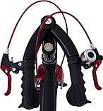 Дитячий магнієвий 14 Mars велосипед полегшений, литі диски, складане кермо, чорний для хлопчика, фото 4