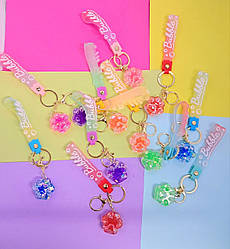 Брелок силікон 5 см Лапка