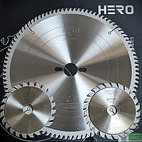 Комплект пил HERO V6 300х30 96z + 2 шт 120х20/22 24z до форматно-розкрійного верстата