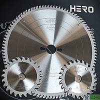 Комплект пил HERO V6 300х30 96z + 2 шт 120х20/22 24z до форматно-розкрійного верстата