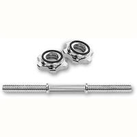 Гантельний гриф гвинтовий прямий 40/25 THUNDER — для силових тренувань удома та в спортзалі