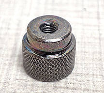 Гайка М3 з накаткою, латунь, безінструментальна, рифлена, 10 шт, фото 4