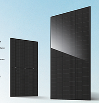 Монокристалічна сонячна панель JA SOLAR JAM60D41 500W , 500Вт (Full Black, N-type, Bifacial, Double Glass), фото 3