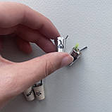 Мініатюра коктейль з льодом у срібному стакані 1.5 см, фото 2