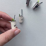 Мініатюра коктейль з льодом 1.5 см Happy, фото 2