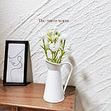 Мініатюра глечик 4.5*3.5 см Білий, фото 2