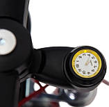 Дитячий магнієвий 16 Mars велосипед полегшений, литі диски, складане кермо, білий для дівчинки, фото 9