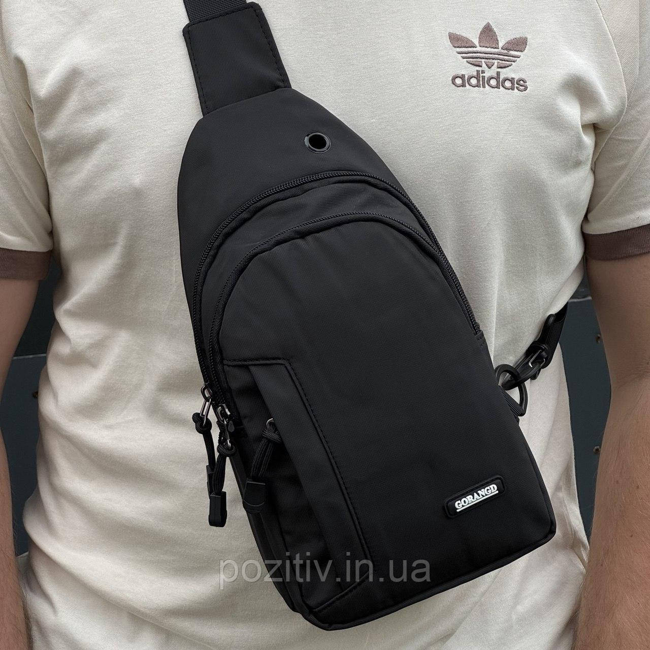 Сумка-слінг через плече чоловіча Grangd | Компактна міська сумка, фото 1