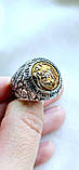 Чоловічий перстень срібний скорпіон 925 проби, фото 2
