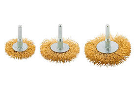 Набір щіток Mastertool 50 x 63 x 75 мм (3 шт.) (19-9301)