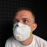 Респіратор с клапаном 3М N8511 N95, фото 2