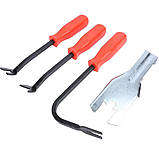 Набір для зняття дверних панелей автомобіля 4 пр. REWOLT (T5018), фото 2