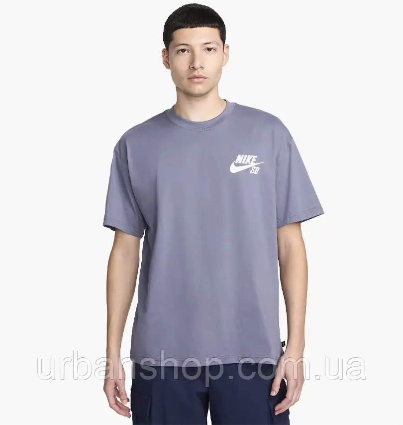 Urbanshop com ua Футболка чоловіча Nike Sb Tee Logo Lbr Violet DC7817-003 РОЗМІРИ ЗАПИТУЙТЕ