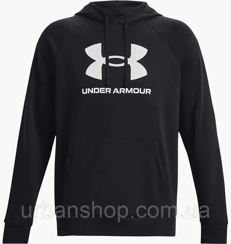 Urbanshop com ua Худі чоловіче Under Armour Rival Logo Fleece Hoody Black 1379758-001 РОЗМІРИ ЗАПИТУЙТЕ