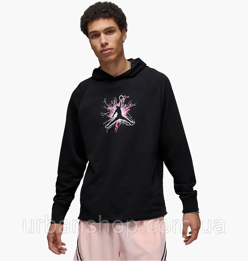 Urbanshop com ua Худі чоловіче Air Jordan Dri-Fit Sport Black FN5812-010 РОЗМІРИ ЗАПИТУЙТЕ