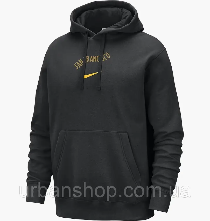 Urbanshop com ua Худі чоловіче Nike Nba Golden State Warriors Club Fleece City Edition Black FB4818-010