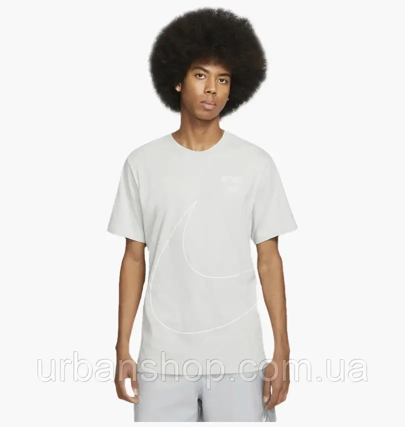Urbanshop com ua Футболка чоловіча Nike Nsw Tee Big Swoosh 2 White DZ2883-034 РОЗМІРИ ЗАПИТУЙТЕ
