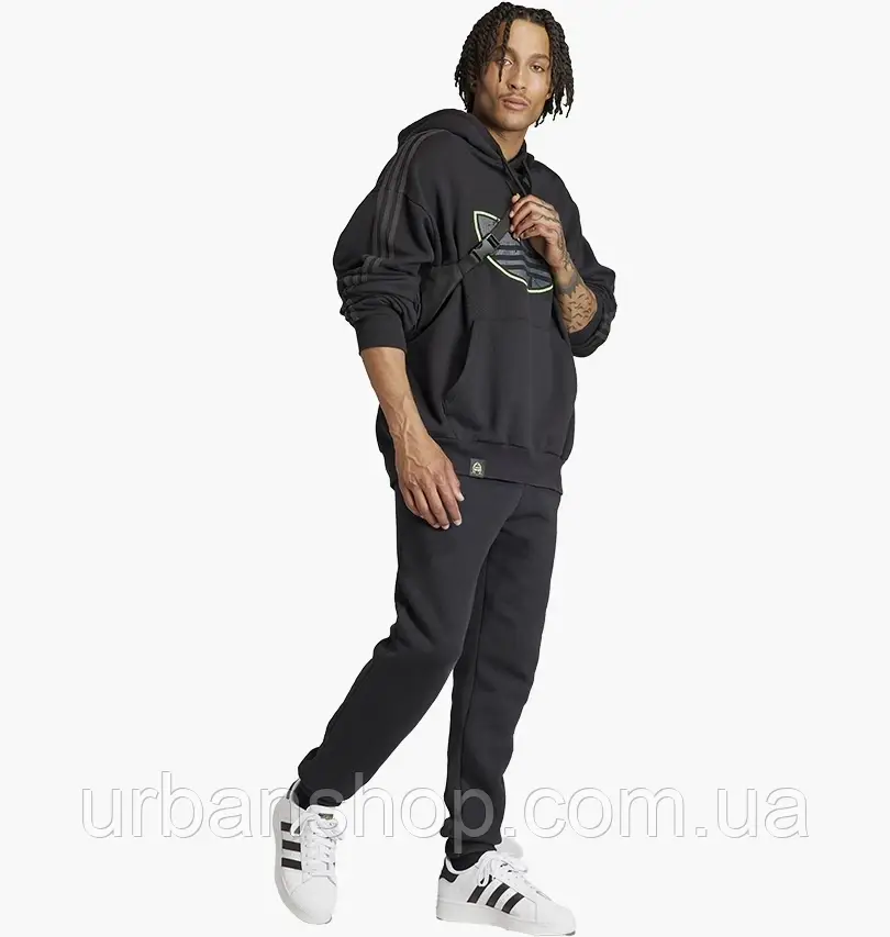 Urbanshop com ua Худі чоловіче Adidas Originals X Youth Of Paris Hoodie Black IU3310 РОЗМІРИ ЗАПИТУЙТЕ