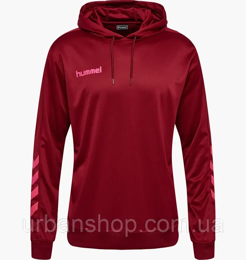 Urbanshop com ua Худі чоловіче Hummel Promo Poly Hoody Red 208317-3583 РОЗМІРИ ЗАПИТУЙТЕ