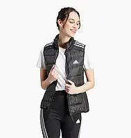 Urbanshop com ua Жилетка жіноча Adidas Essentials 3-Stripes Light Down Vest Black HZ8484 РОЗМІРИ ЗАПИТУЙТЕ