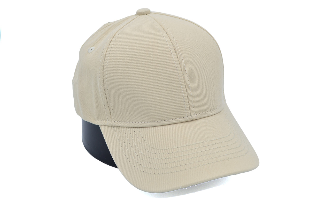 Бейсболка Atrics однотонна 55-61 см світлий беж (А 0919-1041)