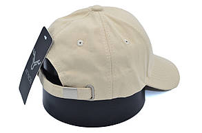 Бейсболка Atrics однотонна 55-61 см світлий беж (А 0919-1041), фото 3
