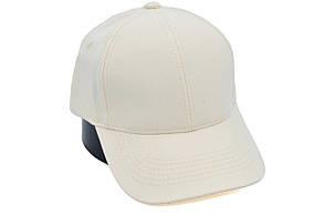 Бейсболка Atrics однотонна 55-61 см ваніль (А 0919-1042), фото 1