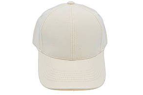 Бейсболка Atrics однотонна 55-61 см ваніль (А 0919-1042), фото 4