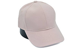 Бейсболка Atrics однотонна 55-61 см світла пудра (А 0919-1043), фото 1