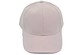 Бейсболка Atrics однотонна 55-61 см світла пудра (А 0919-1043), фото 4