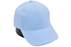 Бейсболка Atrics однотонна 55-61 см блакитна (А 0919-1044), фото 1