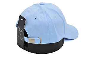 Бейсболка Atrics однотонна 55-61 см блакитна (А 0919-1044), фото 3