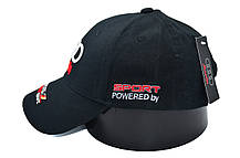 Кепка Sport Line з автомобильним логотипом Audi 55-58 см чорна (S 0919-1047), фото 4