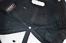 Кепка Sport Line з автомобильним логотипом Audi 55-58 см чорна (S 0919-1047), фото 5