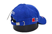 Кепка Sport Line з автомобильним логотипом Audi 55-58 см синя (S 0919-1048), фото 4