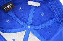 Кепка Sport Line з автомобильним логотипом Audi 55-58 см синя (S 0919-1048), фото 5