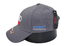 Кепка Sport Line з автомобильним логотипом Audi 55-58 см сіра (S 0919-1049), фото 3